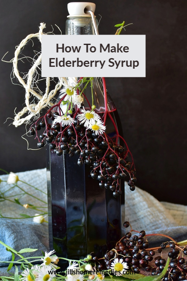 Learn how to make elderberry syrup to fight the flu, boost the immune system, and more!