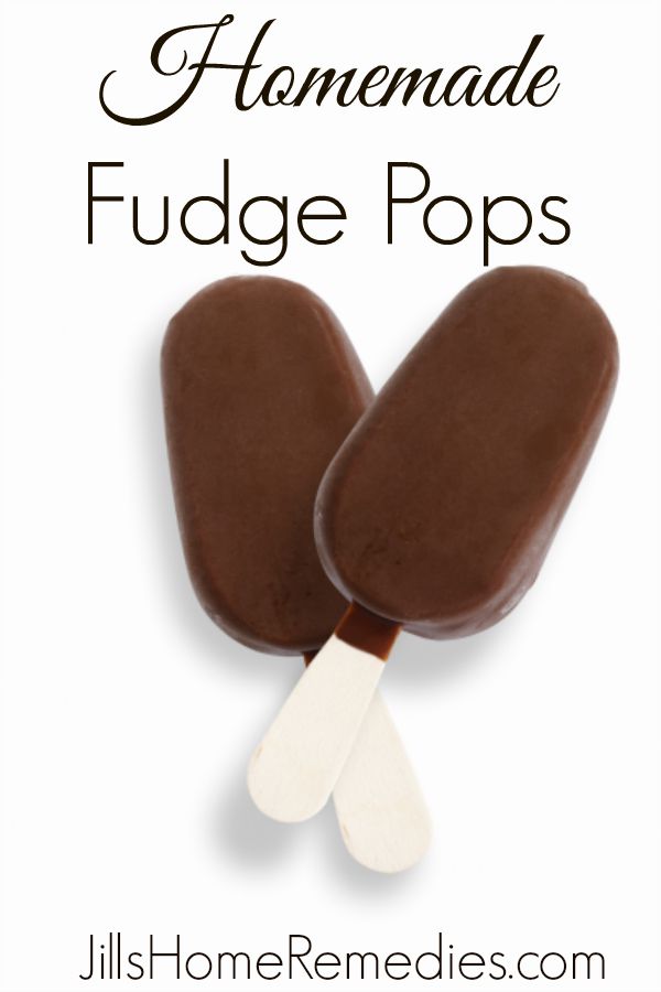 Homemade Fudge Pops