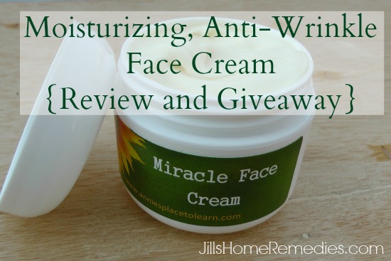 Moisturizing, Anti-Wrinkle Miracle Face Cream {Review and Giveaway}