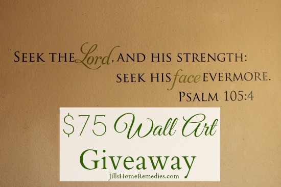 $75 Wall Decor Giveaway