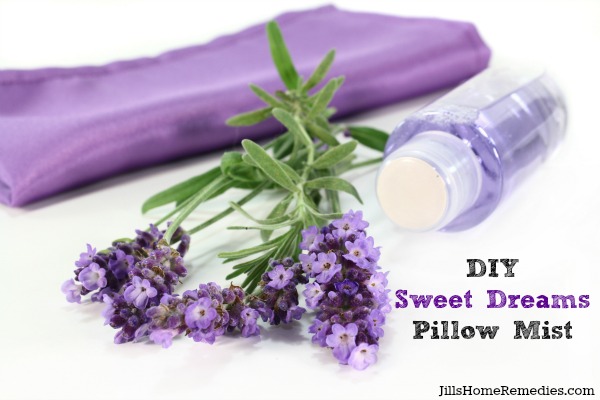 DIY Sweet Dreams Pillow Mist | Jill's Home Remedies | Have a relaxing night's sleep with this herbal pillow mist!