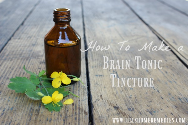 How To Make a Brain Tonic Tincture