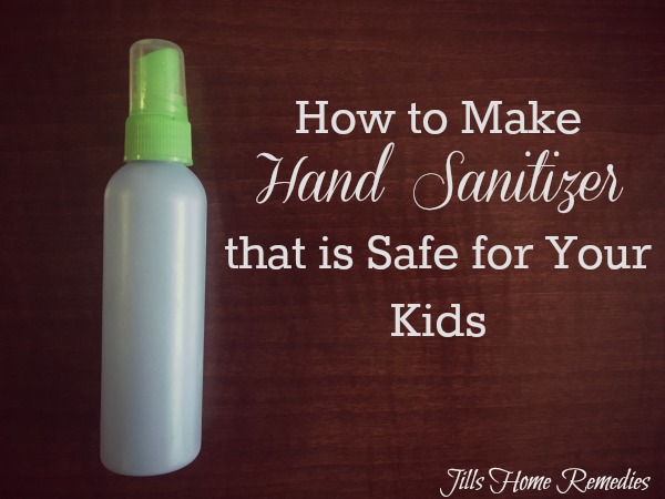 How To Make Essential Oil Hand Sanitizer That is Actually Safe for Your Kids