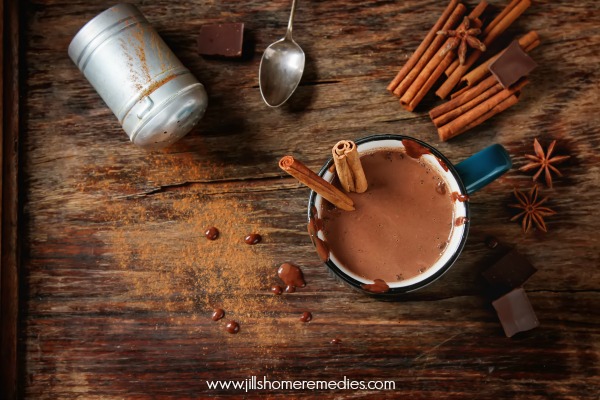 Do you love hot chocolate in the cold winter months? Here's a recipe that includes dandelion root to make it even healthier!