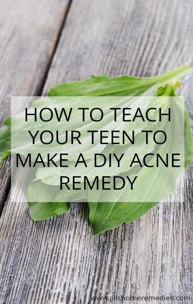 How To Teach Your Teen To Make A DIY Acne Remedy | Jills Home Remedies | Help your teen say goodbye to embarrassing acne with this DIY Acne Remedy!