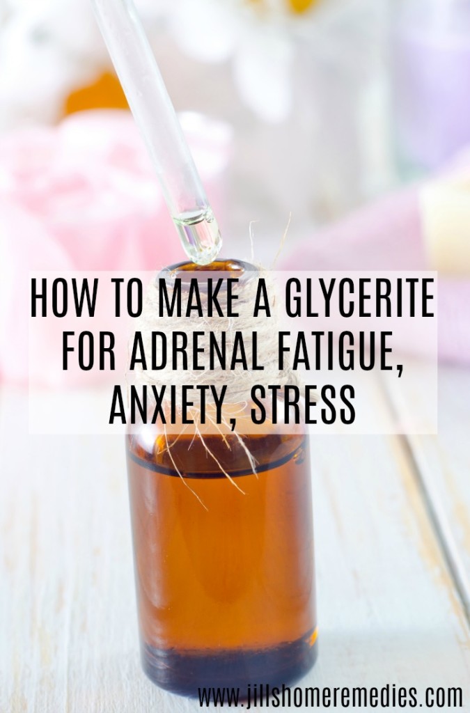 Do you suffer from adrenal fatigue, anxiety, or stress? Here's an easy DIY glycerite for adrenal fatigue that can help you on your path to healing!
