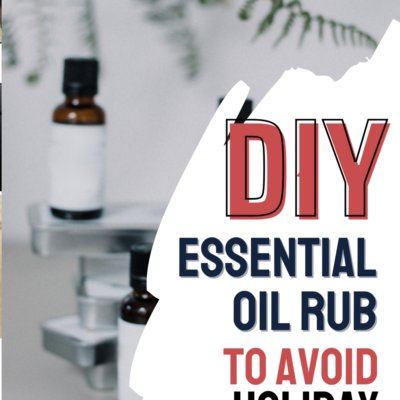 Here is a simple DIY essential oil rub that you can use this holiday time of year! When candy and baking are too plentiful, this can give you that extra immune boost you need!