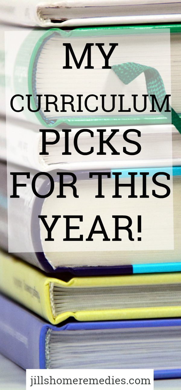 My Homeschool Curriculum Picks for This Year!