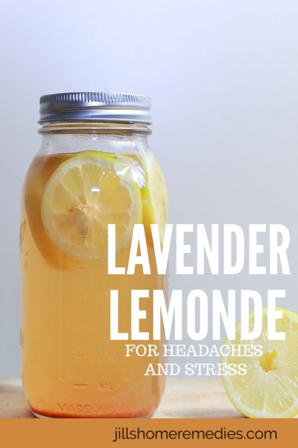 Lavender Lemonade for Headaches and Stress