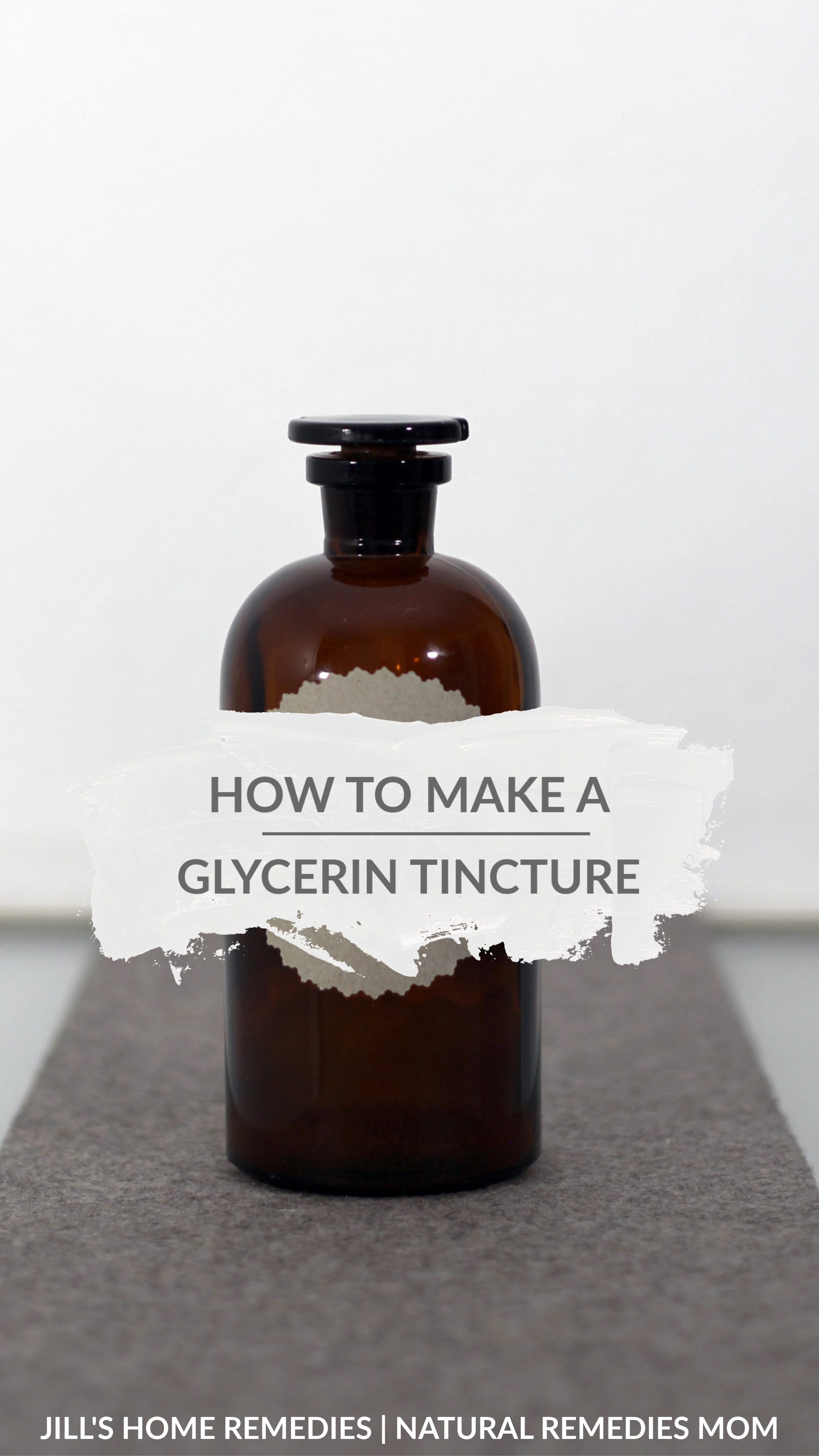 How To Make an Herbal Glycerite