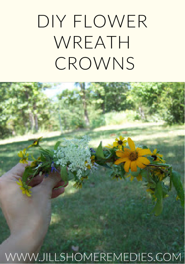 These DIY flower wreath crowns are an educational and fun way to be creative with plants!