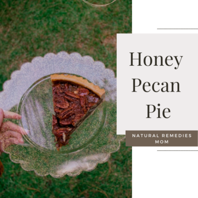 If you'd like to skip unhealthy corn syrup, try this homemade pecan pie sweetened with honey instead!